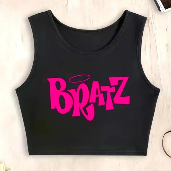 Y2K sleeveless Bratz crop top - Picture 2 of 10